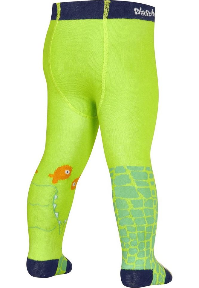 Playshoes Strumpfhose Strumpfhose Krokodil 2er Set – Bild 3 von 5