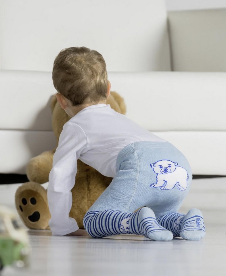 Playshoes Strumpfhose Thermo-Strumpfhose Eisbär – Bild 4 von 4