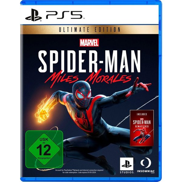 Marvel's Spider-Man: Miles Morales Ultimate Edition, PlayStation 5
