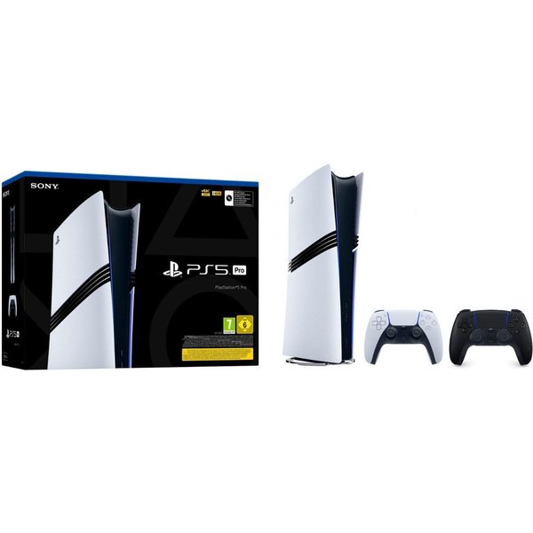 Playstation PlayStation 5 Pro Konsole + 2. DualSense Controller Midnight Black