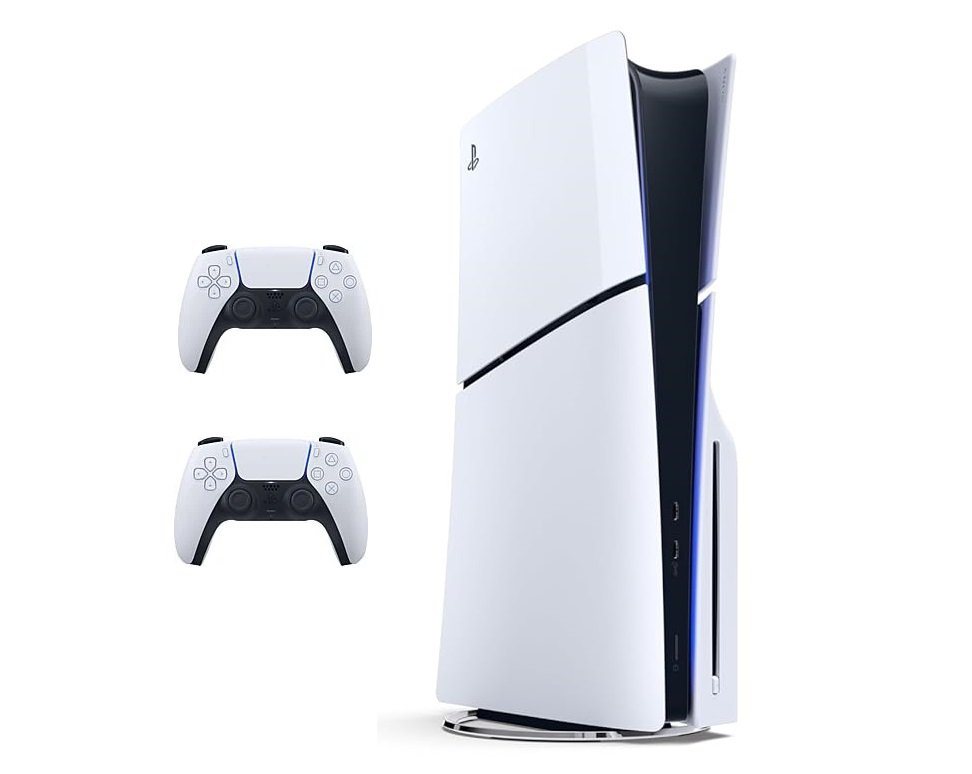 Playstation Playstation 5 Slim 1TB mit Blu-ray Laufwerk + 2 Controller Wunschfarbe – Bild 2 von 5