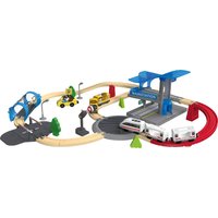 PLAYTIVE Holz Eisenbahnset (City-Express Bahn)