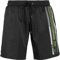 PLEIN SPORT Badehose, Größe XXL in Schwarz
