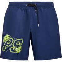 PLEIN SPORT Badehose, Größe S in Blau