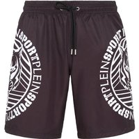 PLEIN SPORT Badehose TIGER, Größe S in Schwarz
