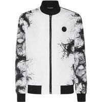PLEIN SPORT Bomberjacke SPLASH EXTREME, Größe 3XL in Weiß