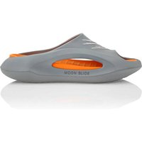 PLEIN SPORT Flache Gummisandalen, Größe 44-45 in Grau