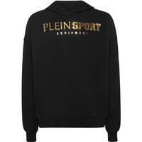 PLEIN SPORT Hoodie, Größe XL in Schwarz