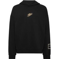 PLEIN SPORT Hoodie, Größe S in Schwarz