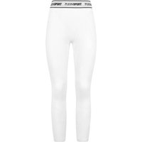 PLEIN SPORT Jogging-Leggings, Größe M in Weiß