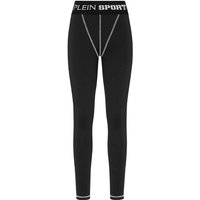 PLEIN SPORT Jogging-Leggings, Größe XXL in Schwarz