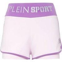 PLEIN SPORT Jogging-Shorts, Größe XL in Lila