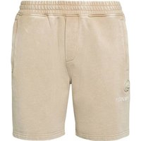 PLEIN SPORT Jogging-Shorts, Größe M in Beige