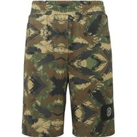 PLEIN SPORT Jogging-Shorts CAMOUFLAGE, Größe S in Grün