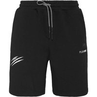 PLEIN SPORT Jogging-Shorts SCRATCH, Größe 4XL in Schwarz