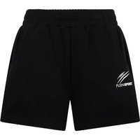 PLEIN SPORT Jogging-Shorts SCRATCH, Größe XL in Schwarz