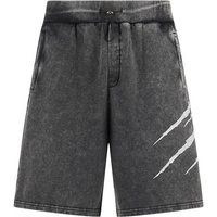 PLEIN SPORT Jogging-Shorts SCRATCH, Größe 3XL in Schwarz