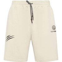 PLEIN SPORT Jogging-Shorts SCRATCH, Größe 3XL in Grau