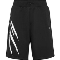 PLEIN SPORT Jogging-Shorts SCRATCH, Größe XL in Schwarz