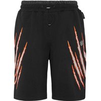 PLEIN SPORT Jogging-Shorts SCRATCH, Größe S in Schwarz