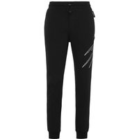 PLEIN SPORT Jogginghose SCRATCH, Größe S in Schwarz