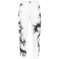PLEIN SPORT Jogginghose SPLASH, Größe M in Weiß