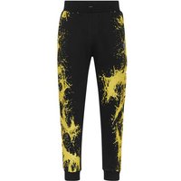 PLEIN SPORT Jogginghose SPLASH, Größe M in Schwarz