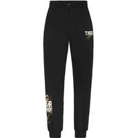 PLEIN SPORT Jogginghose TIGER, Größe XXL in Schwarz