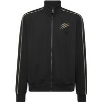 PLEIN SPORT Joggingjacke, Größe L in Schwarz