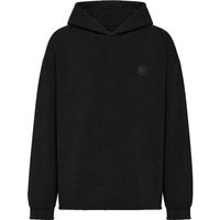 PLEIN SPORT Kapuzen-Sweatshirt, Größe L in Schwarz