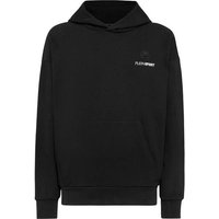 PLEIN SPORT Langarm-Sweatshirt SCRATCH, Größe L in Schwarz