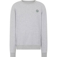 PLEIN SPORT Langarm-Sweatshirt TIGER, Größe L in Grau