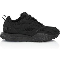 PLEIN SPORT Low-Top-Sneaker, Größe 46 in Schwarz