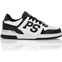 PLEIN SPORT Low-Top-Sneaker, Größe 40 in Weiß
