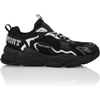 PLEIN SPORT Low-Top-Sneaker, Größe 38 in Schwarz