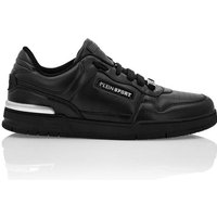 PLEIN SPORT Low-Top-Sneaker, Größe 45 in Schwarz