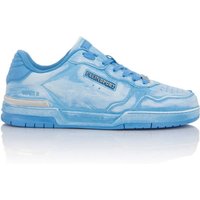 PLEIN SPORT Low-Top-Sneaker, Größe 43 in Blau