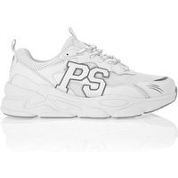 PLEIN SPORT Low-Top-Sneaker, Größe 44 in Weiß
