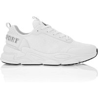 PLEIN SPORT Low-Top-Sneaker, Größe 44 in Weiß