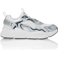 PLEIN SPORT Low-Top-Sneaker, Größe 40 in Weiß