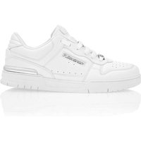 PLEIN SPORT Low-Top-Sneaker, Größe 40 in Weiß