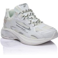 PLEIN SPORT Low-Top-Sneaker, Größe 40 in Weiß