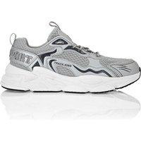 PLEIN SPORT Low-Top-Sneaker, Größe 42 in Silber