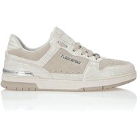 PLEIN SPORT Low-Top-Sneaker, Größe 48 in Weiß