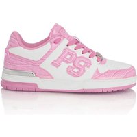 PLEIN SPORT Low-Top-Sneaker COCCO, Größe 39 in Weiß