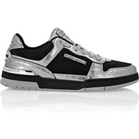 PLEIN SPORT Low-Top-Sneaker, Größe 38 in Schwarz