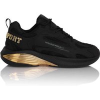 PLEIN SPORT Low-Top-Sneaker Pegasus, Größe 40 in Schwarz