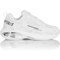 PLEIN SPORT Low-Top-Sneaker Pegasus, Größe 42 in Weiß