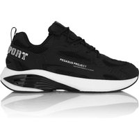PLEIN SPORT Low-Top-Sneaker Pegasus, Größe 39 in Schwarz