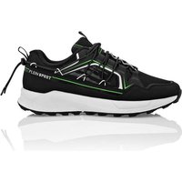 PLEIN SPORT Low-Top-Sneaker, Größe 43 in Schwarz
